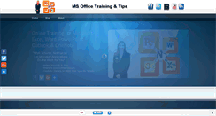 Desktop Screenshot of msofficetrainingtips.com